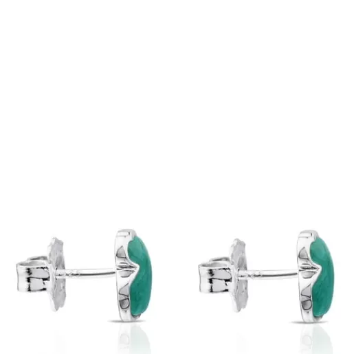 TOUS Kolczyki New Color Silver Srebro New
