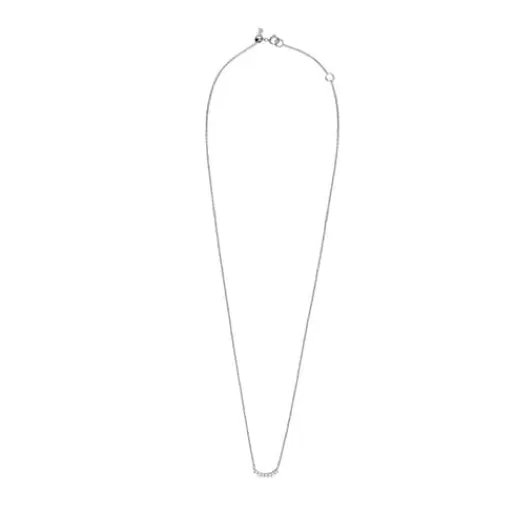 TOUS Les Classiques - Naszyjnik z białego złota z diamentami Shop