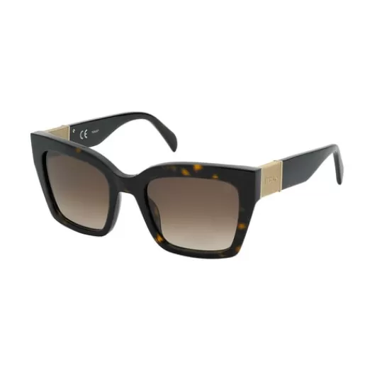 TOUS Okulary przeciwsłoneczne w kolorze havana Square Mesh New