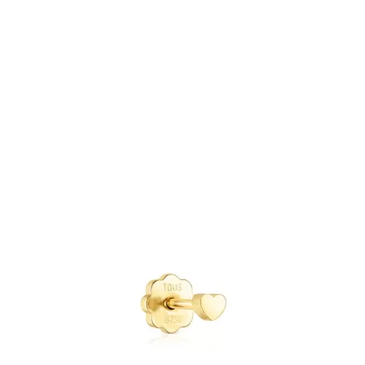 TOUS Piercing do uszu ze złota Piercing z motywem serca Złoto Fashion