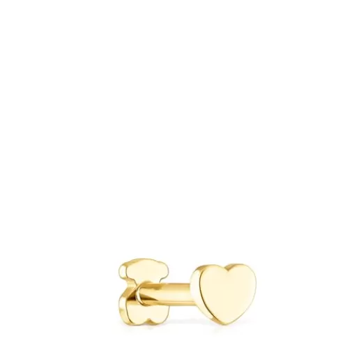 TOUS Piercing do uszu ze złota Piercing z motywem serca Store