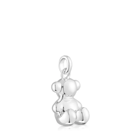 TOUS Średni wisiorek Bold Bear ze srebra, z motywem misia Srebro Flash Sale